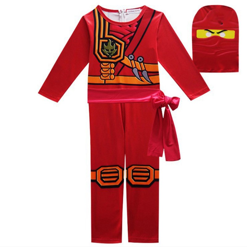 Red Suit+Headgear+Belt